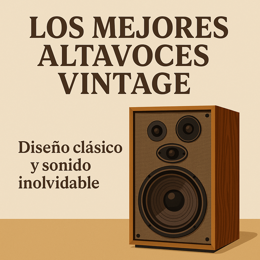 mejores altavoces vintage